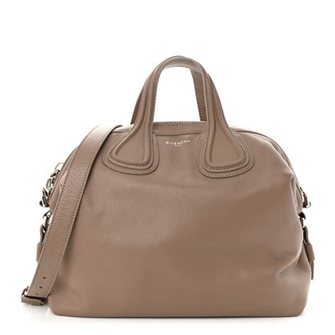 givenchy nightingale medium calfskin|GIVENCHY Grained Calfskin Medium Nightingale Brown.